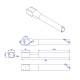 RJXHOBBY 1pcs 40x36x360mm Carbon fiber arm for Plant Protection UAV Multicopter