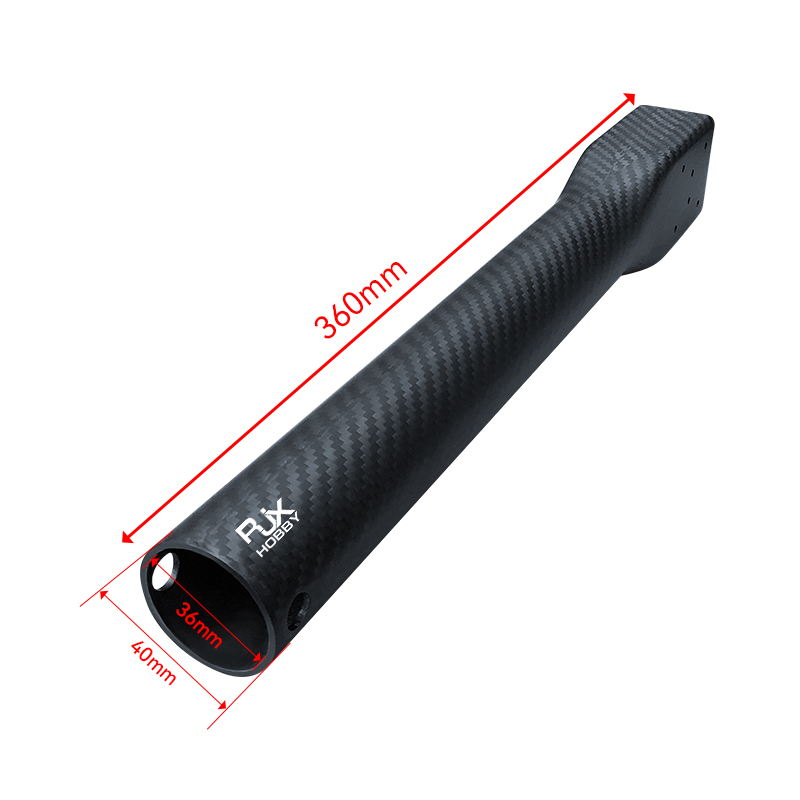 RJXHOBBY 1pcs 40x36x360mm Carbon fiber arm for Plant Protection UAV Multicopter