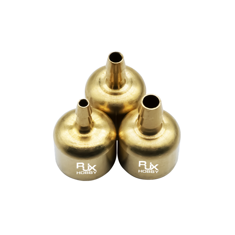 RJX 1pcs 4mm 5mm 6mm Brass Anti-Foam Heavy Hammer Oil Filter Tubing Fuel Tank Car Model Ship Model Accessory