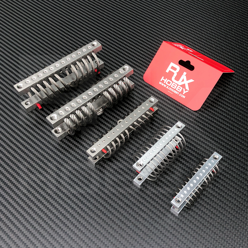RJX 4pcs M6 Steel Wire Rope Isolator Anti-vibration Shock Gimbal Dampener for UAV