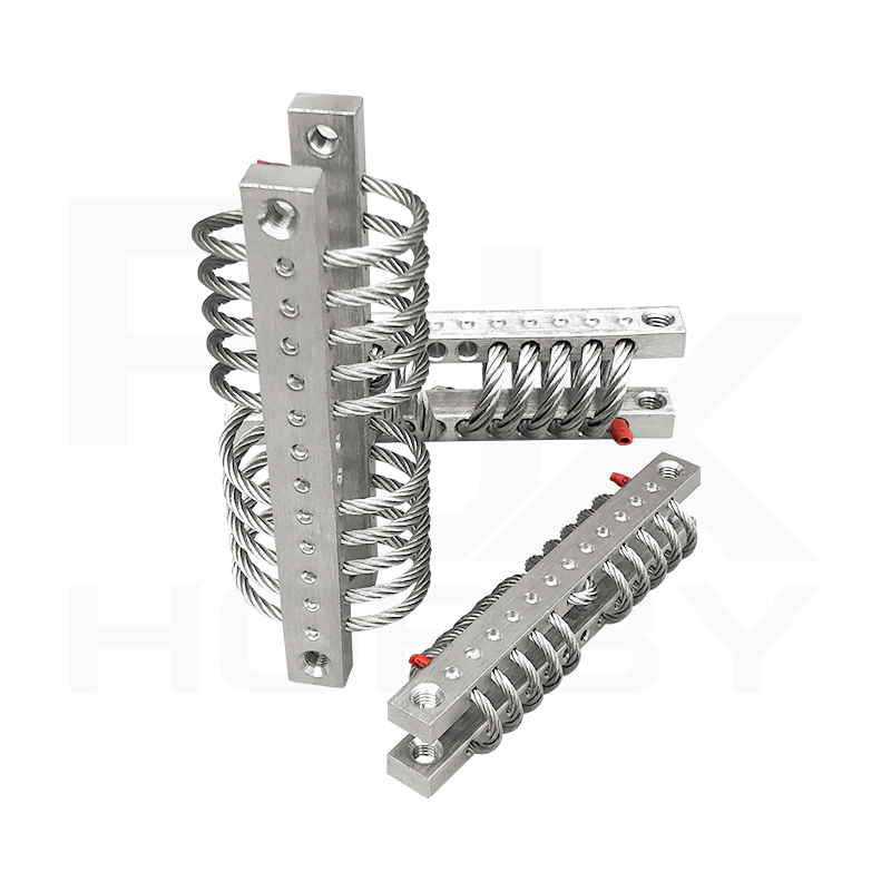 RJX 1pcs M8 Steel Wire Rope Isolator Anti-vibration Shock Gimbal Dampener for UAV