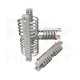 RJX 1pcs M8 Steel Wire Rope Isolator Anti-vibration Shock Gimbal Dampener for UAV