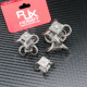 RJX 4pcs M5 M6 RC UAV Aerial Photography High Performance Steel Wire Rope Isolator Anti-vibration Shock Gimbal Dampener