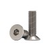RJX 50pcs M3 6-40mm TA2 Countersunk Hex Socket Screw