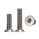 RJX 50pcs M3 6-40mm TA2 Countersunk Hex Socket Screw