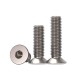 RJX 50pcs M3 6-40mm TA2 Countersunk Hex Socket Screw