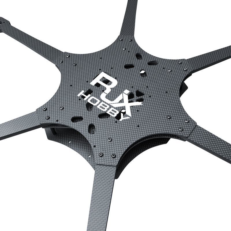 RJX Mark4 10 inch 6 Arms Carbon Fiber Frame Kit For RC FPV Racing Drone