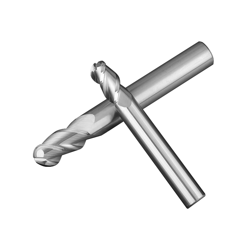 RJX 1pcs R2-R10  3 Flute tungsten steel Carbide Ball nose Cutter for Aluminum CNC Center Machining Milling Tool