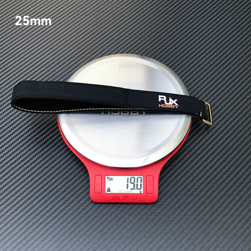 RJXHOBBY 1pcs Kevlar Stitched Non-Slip Silicone Battery Straps(Width: 25 30 38mm Length: 500-1000mm)
