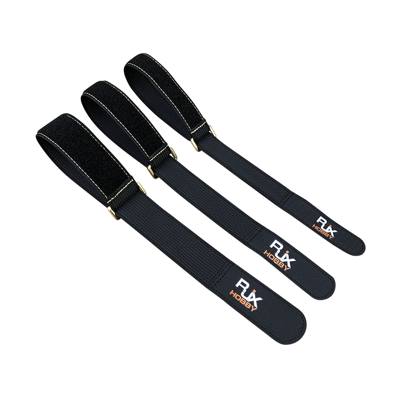RJXHOBBY 1pcs Kevlar Stitched Non-Slip Silicone Battery Straps(Width: 25 30 38mm Length: 500-1000mm)