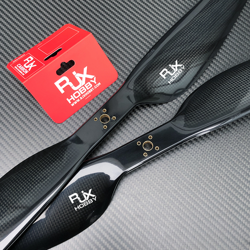 RJXHOBBY Carbon Fiber Propeller (CW/CCW PAIR) PROPS for Drone, Agricultural plant protection UAV