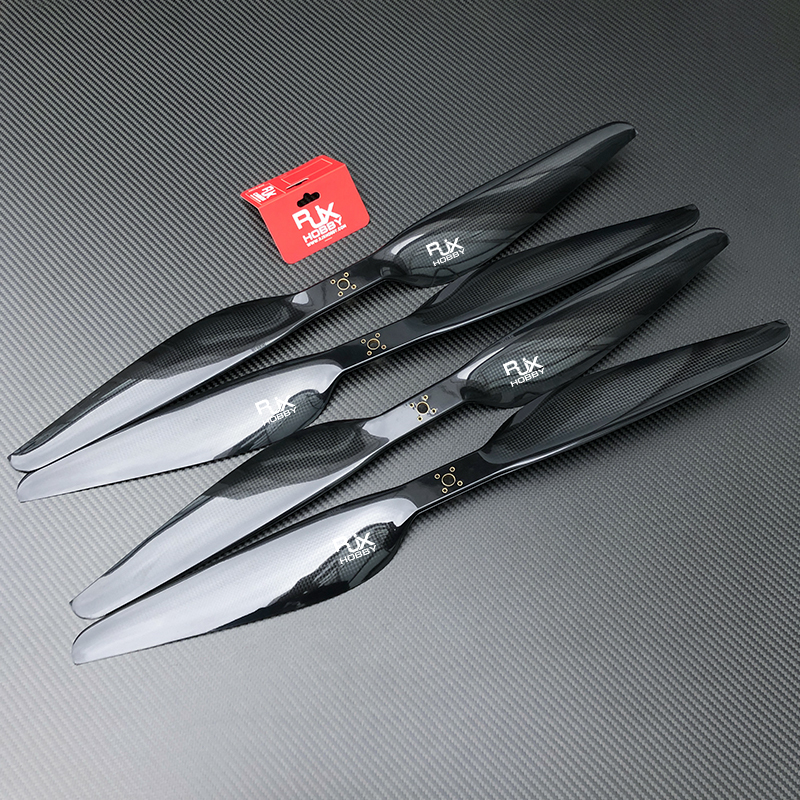 RJXHOBBY Carbon Fiber Propeller (CW/CCW PAIR) PROPS for Drone, Agricultural plant protection UAV