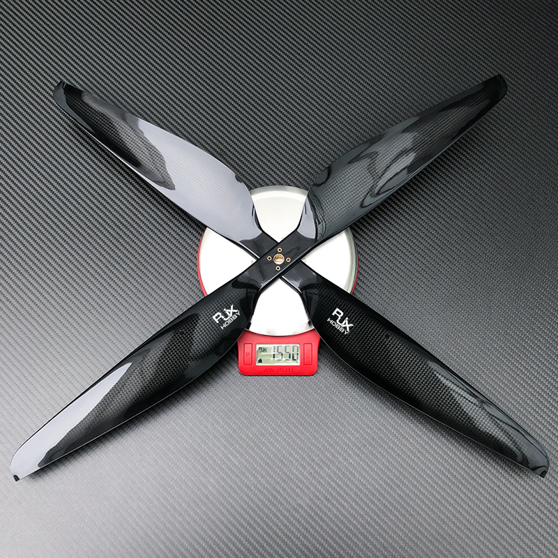 RJXHOBBY Carbon Fiber Propeller (CW/CCW PAIR) PROPS for Drone, Agricultural plant protection UAV