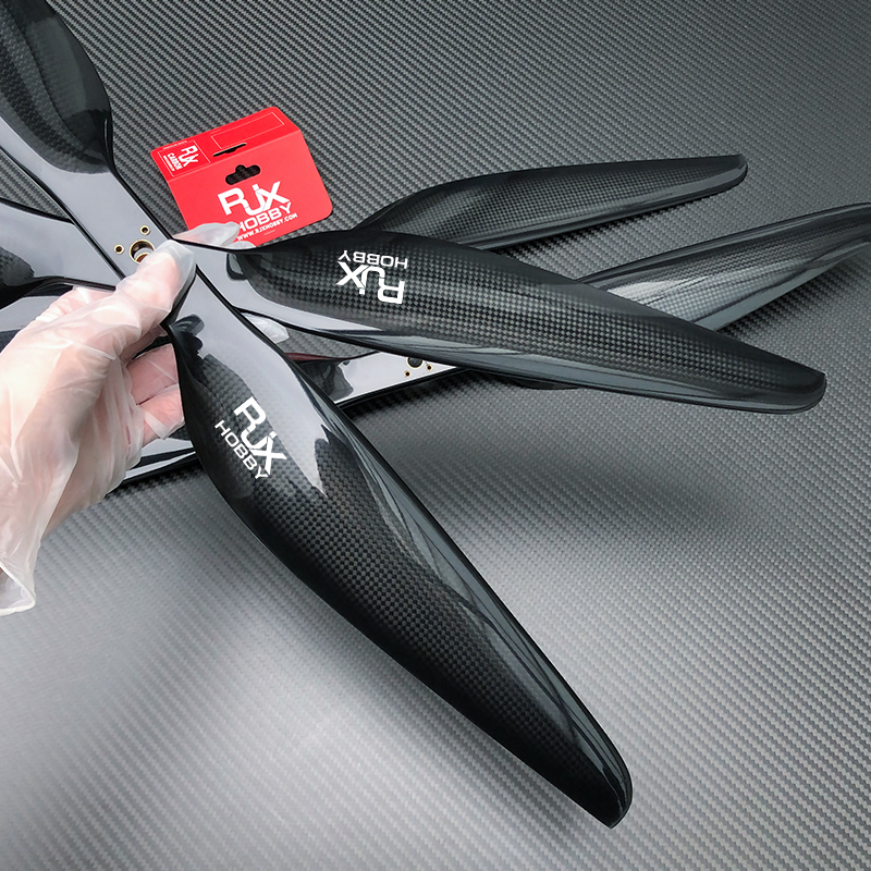 RJXHOBBY Carbon Fiber Propeller (CW/CCW PAIR) PROPS for Drone, Agricultural plant protection UAV