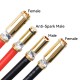RJXHOBBY 1pcs XT60 Female to AS150 Anti-Spark Male Female