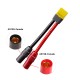 RJXHOBBY 1pcs XT60 Male to AS150 Anti-Spark Male Female