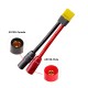 RJXHOBBY 1pcs XT60 Male to AS150 Anti-Spark Male Female