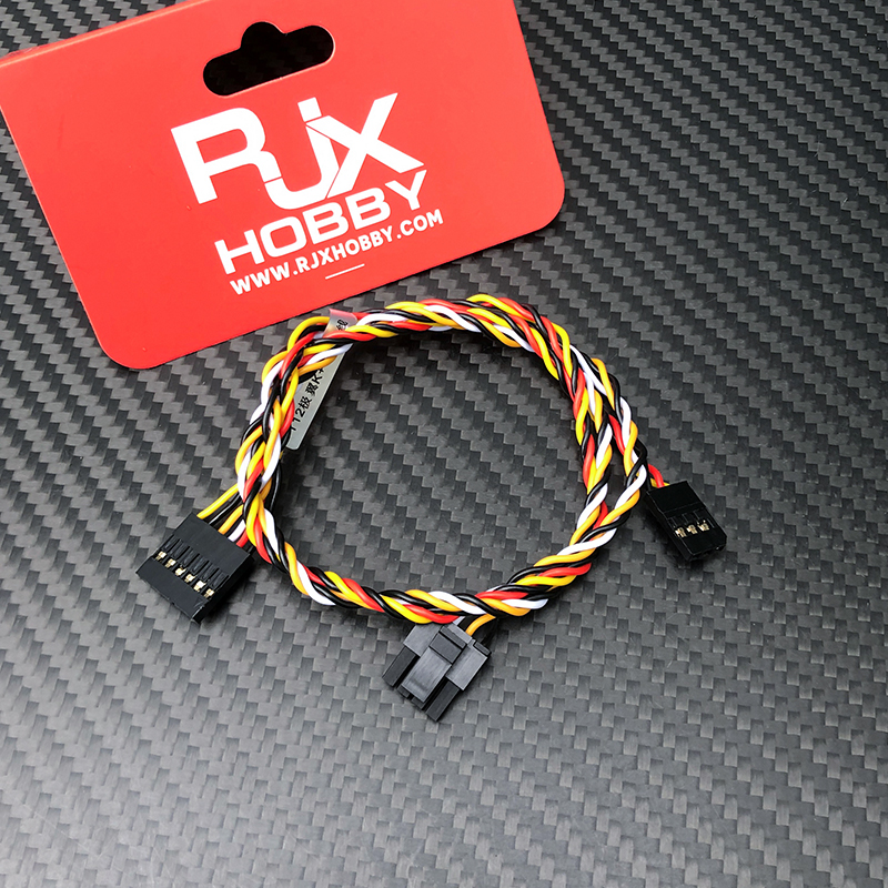 RJX 1pcs SKYDROID H12 T12 Remote Control Wire Cables for V7-AG PALADIN JIYI K3A Pro K++ PIX V9 FC flight controller