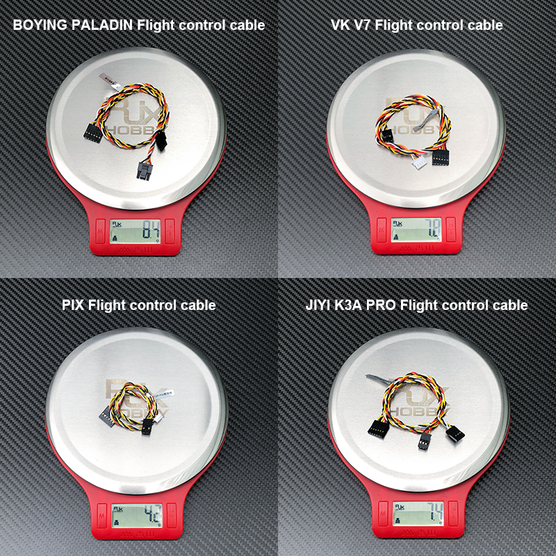 RJX 1pcs SKYDROID H12 T12 Remote Control Wire Cables for V7-AG PALADIN JIYI K3A Pro K++ PIX V9 FC flight controller