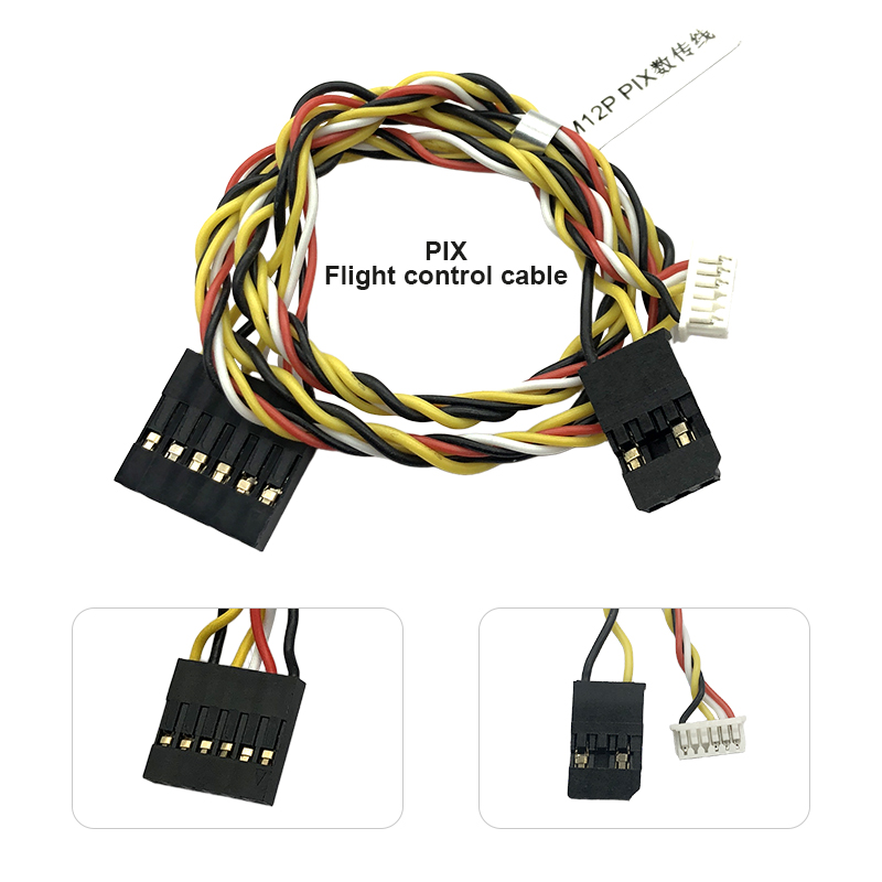 RJX 1pcs SKYDROID H12 T12 Remote Control Wire Cables for V7-AG PALADIN JIYI K3A Pro K++ PIX V9 FC flight controller