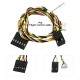 RJX 1pcs SKYDROID H12 T12 Remote Control Wire Cables for V7-AG PALADIN JIYI K3A Pro K++ PIX V9 FC flight controller