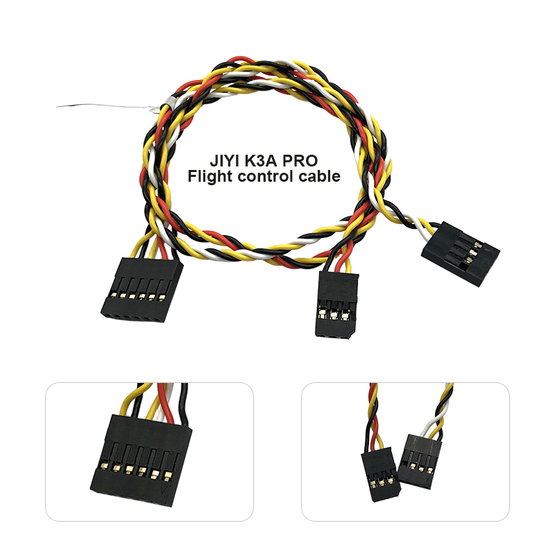 RJX 1pcs SKYDROID H12 T12 Remote Control Wire Cables for V7-AG PALADIN JIYI K3A Pro K++ PIX V9 FC flight controller