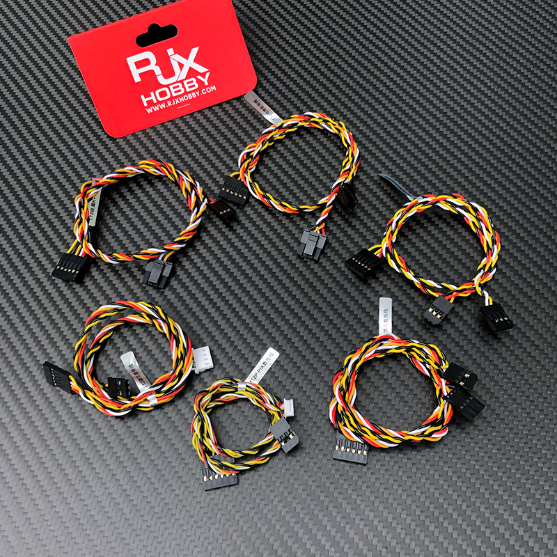 RJX 1pcs SKYDROID H12 T12 Remote Control Wire Cables for V7-AG PALADIN JIYI K3A Pro K++ PIX V9 FC flight controller