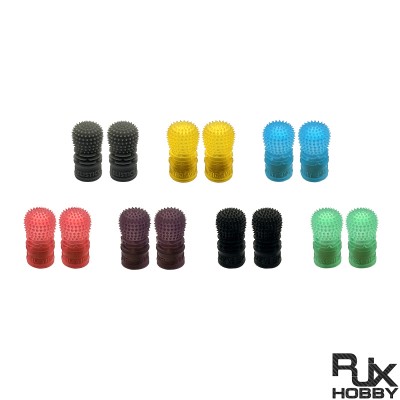 RJX 1Pair FPV Remote Control V3 M3 Joystick Lever Gimbal Stick Ends Anti-slip Rocker Cap