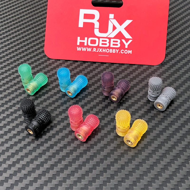 RJX 1Pair FPV Remote Control V3 M4 Joystick Lever Gimbal Stick Ends Anti-slip Rocker Cap