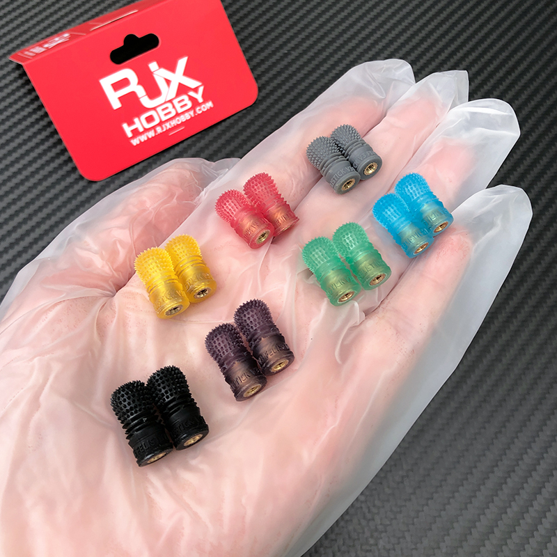 RJX 1Pair FPV Remote Control V3 M3 Joystick Lever Gimbal Stick Ends Anti-slip Rocker Cap