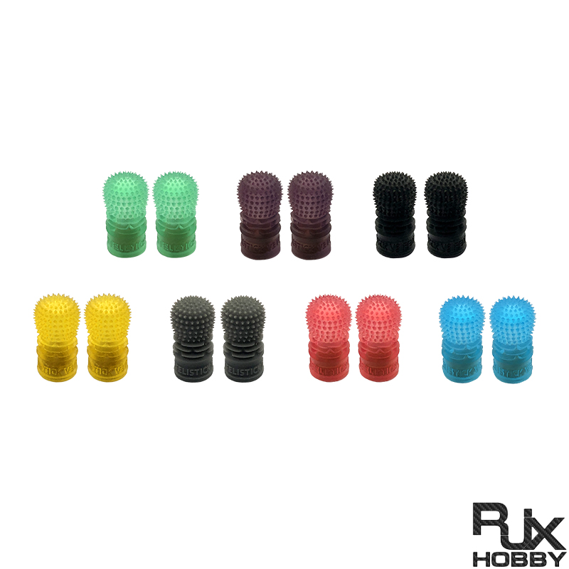 RJX 1Pair FPV Remote Control V3 M4 Joystick Lever Gimbal Stick Ends Anti-slip Rocker Cap