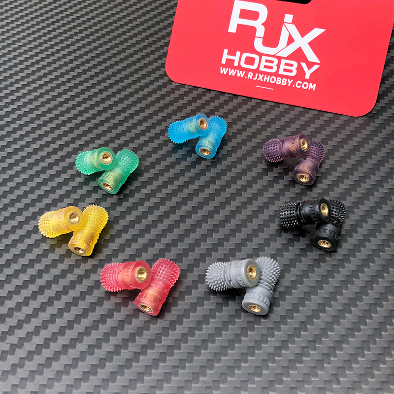 RJX 1Pair FPV Remote Control V3 M3 Joystick Lever Gimbal Stick Ends Anti-slip Rocker Cap