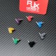 RJX 1Pair V3 M3L Remote Controls Gimbal Stick Ends Anti-slip Rocker Cap Joystick Lever RC Drone Spare Parts for RadioMaster Pocket