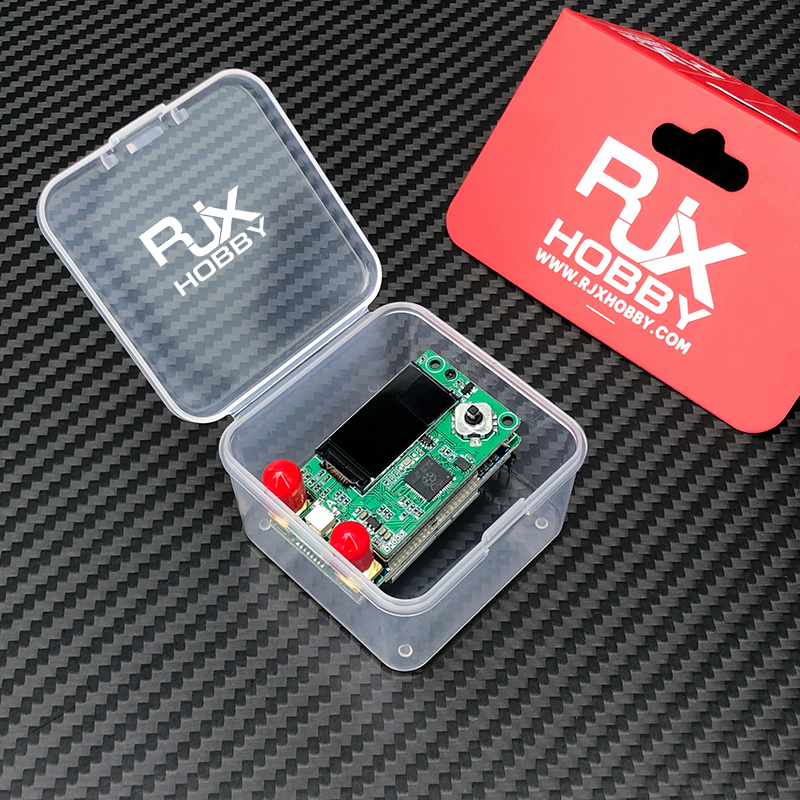 RJX 1Set 1.2G/1.3G Image Transmission Dual Receiver Module with Dipole Antenna SMA for FPV Glasses FatShark Skyzone DJI Goggles V1V2