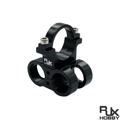 RJX 1pcs AS150 Fixed Seat Connector Mount Base Plug Fixture 20mm Tube Support Holder Bracket For RC Plant Drone