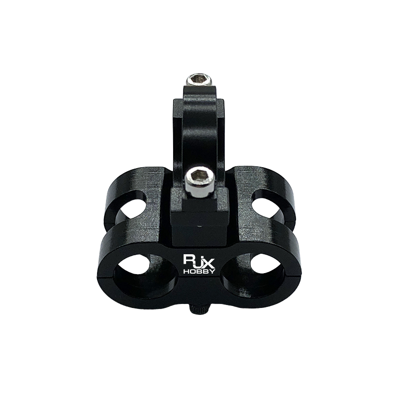RJX 1pcs AS150 Fixed Seat Connector Mount Base Plug Fixture 20mm Tube Support Holder Bracket For RC Plant Drone