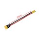 RJX 1pcs AMASS AS150U Male to XT90S Plug Female 8AWG 250mm RC Charger Extension Cable Battery Extension Cable