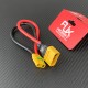RJX 1pcs AMASS AS150U Male to XT90S Plug Female 8AWG 250mm RC Charger Extension Cable Battery Extension Cable