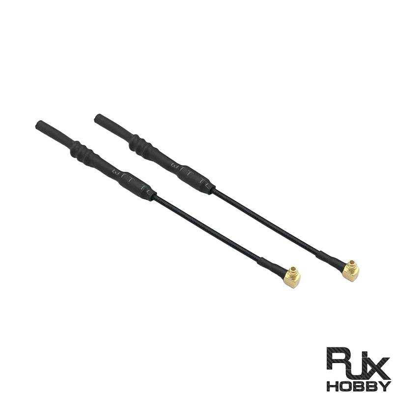 RJX 2pcs 5.8G 5dBi Omnidirectional MMCX Long-voyage Antenna Suitable for Transmitter for All MMCX Ierfaces Panda RUSH SOLO VTX