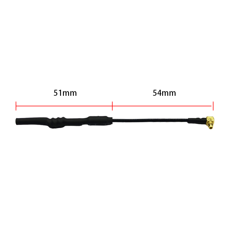 RJX 2pcs 5.8G 5dBi Omnidirectional MMCX Long-voyage Antenna Suitable for Transmitter for All MMCX Ierfaces Panda RUSH SOLO VTX