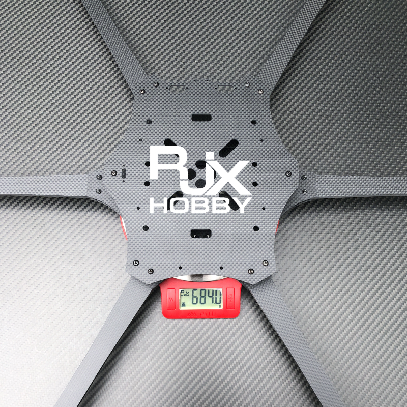 RJX Mark4 13 inch 6 Arms Carbon Fiber Frame Kit For RC FPV Racing Drone