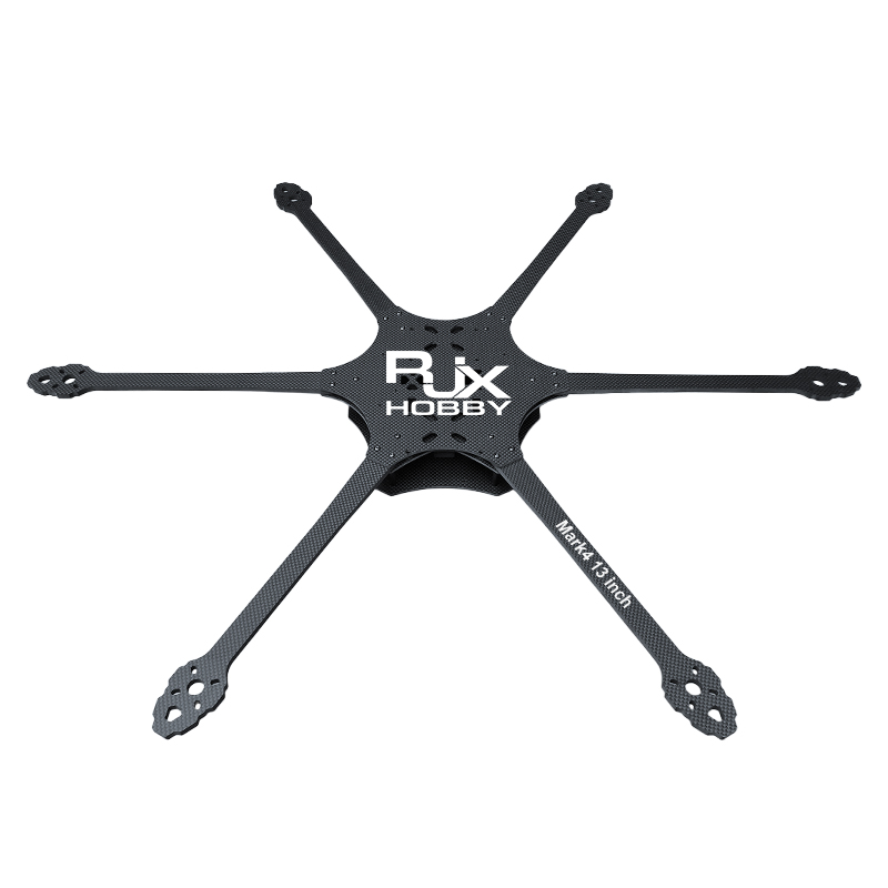RJX Mark4 13 inch 6 Arms Carbon Fiber Frame Kit For RC FPV Racing Drone