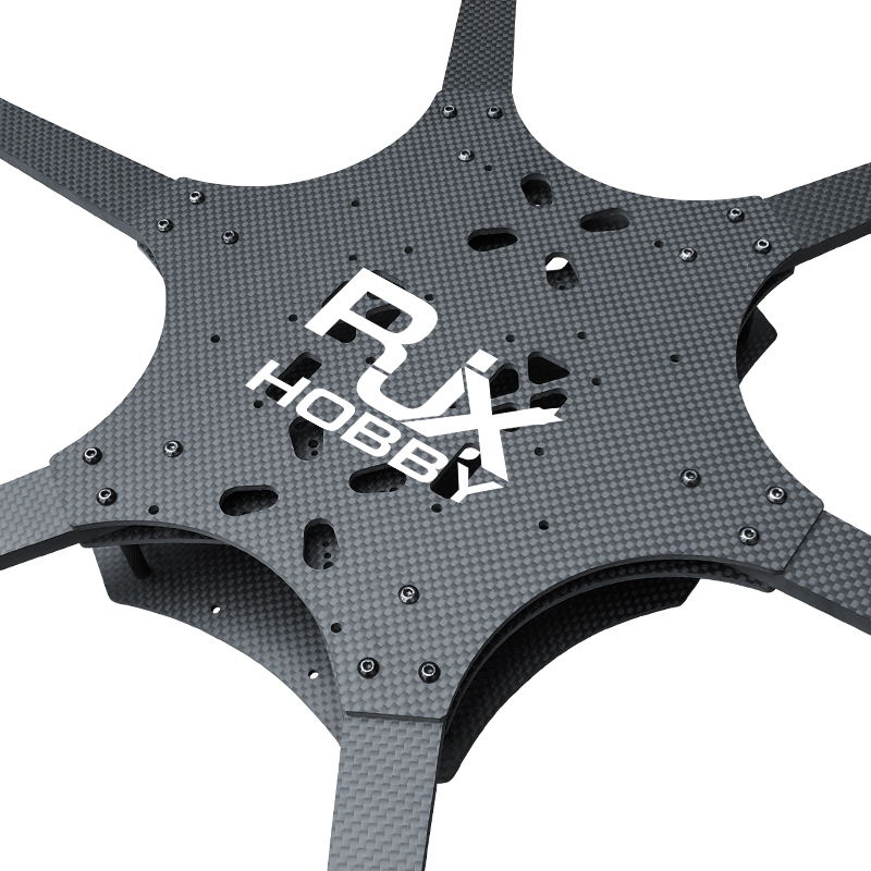 RJX Mark4 13 inch 6 Arms Carbon Fiber Frame Kit For RC FPV Racing Drone