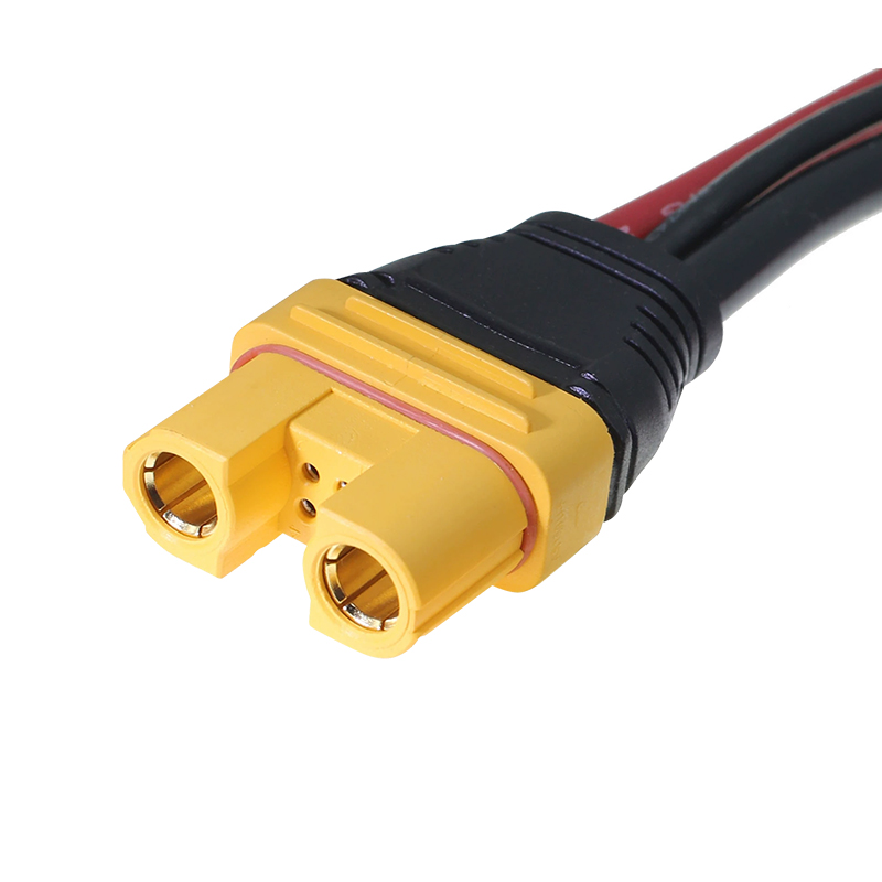 RJX 1pcs QS9L Male to AS150U Female Connector for RC Plant Agriculture UAV Lipo Battery Balance Charger Adapter Cable