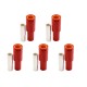 RJX 5pcs Amass LCA60 Male Female DC Plug High Current Single PIN Riveted Crimping Connector