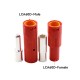 RJX 5pcs Amass LCA60 Male Female DC Plug High Current Single PIN Riveted Crimping Connector