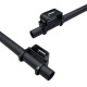 RJX 1pcs QS9L-M Male Plug Fixed Seat Connector Mount Holder Support Base for 20mm 25mm Carbon Tube