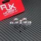 RJX 2pcs Ball Globe Valves Mount Holder Bracket Seat for RC Turbine Turbo-jet Engine Airplane
