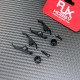 RJX 1pcs Plant Protection Drone Plastic Water Pipe Clamp 20/25/30/40mm Carbon Fiber Tube Fixing Water Pipe Fittings