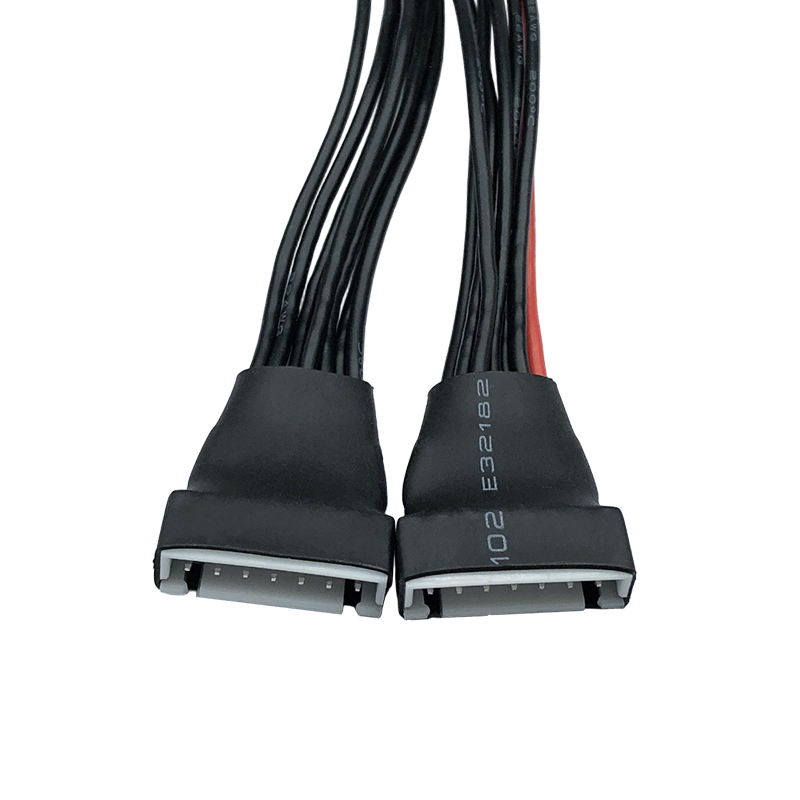 RJX 1pcs JST-EH 12S to 6S Male Connector Charger Lipo Battery Balance Line Wire Charging 